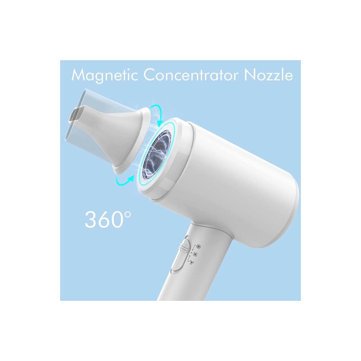 LYLUX CORDLESS HAIR DRYER