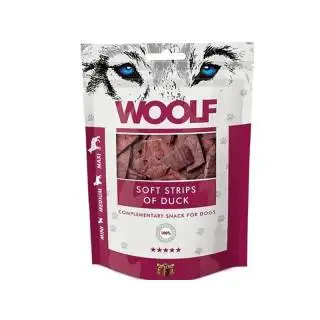 Woolf Soft Strips of Duck 100g