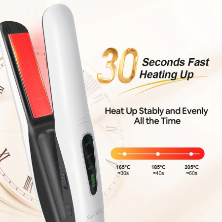 SUNMAY Voga 2 in 1 Cordless Hair Straightener