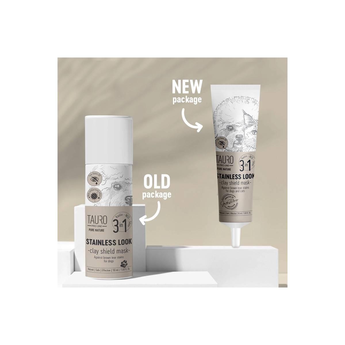 TAURO PRO LINE Pure Nature Stainless look 3in1