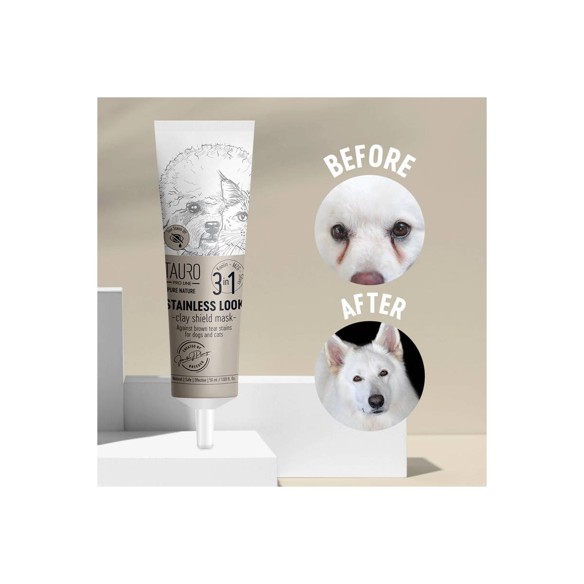 TAURO PRO LINE Pure Nature Stainless look 3in1