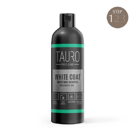 Whitening Shampoo 1 L - Tauro Pro Line White Coat